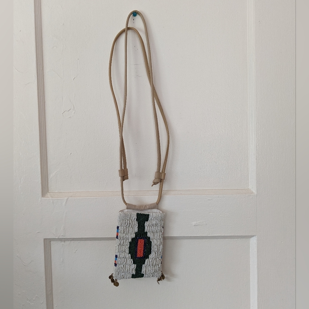 Free People Bobbi Beaded Crossbody Bag